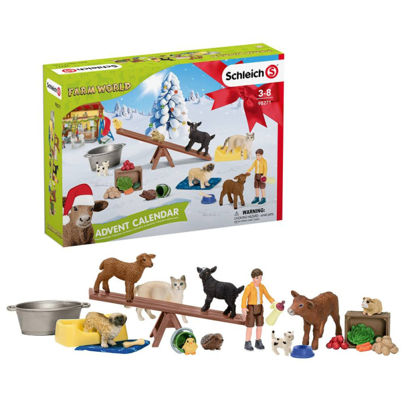 Calendrier de l'Avent Schleich Farm World 1 - Le Paturon