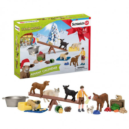 Calendrier de l'Avent Schleich Farm World 1 - Le Paturon