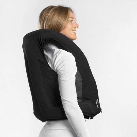 Gilet airbag cavalier Safefit Seaver équitation noir - Le Paturon