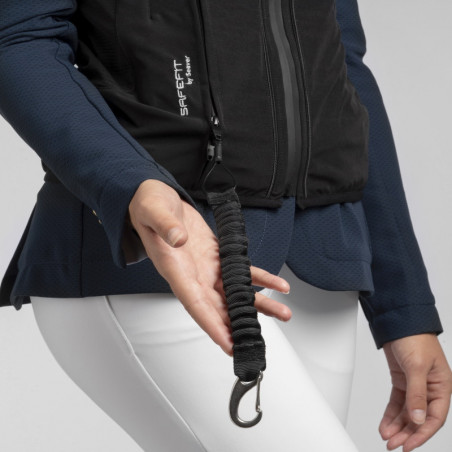 Gilet airbag cavalier Safefit Seaver équitation noir - Le Paturon