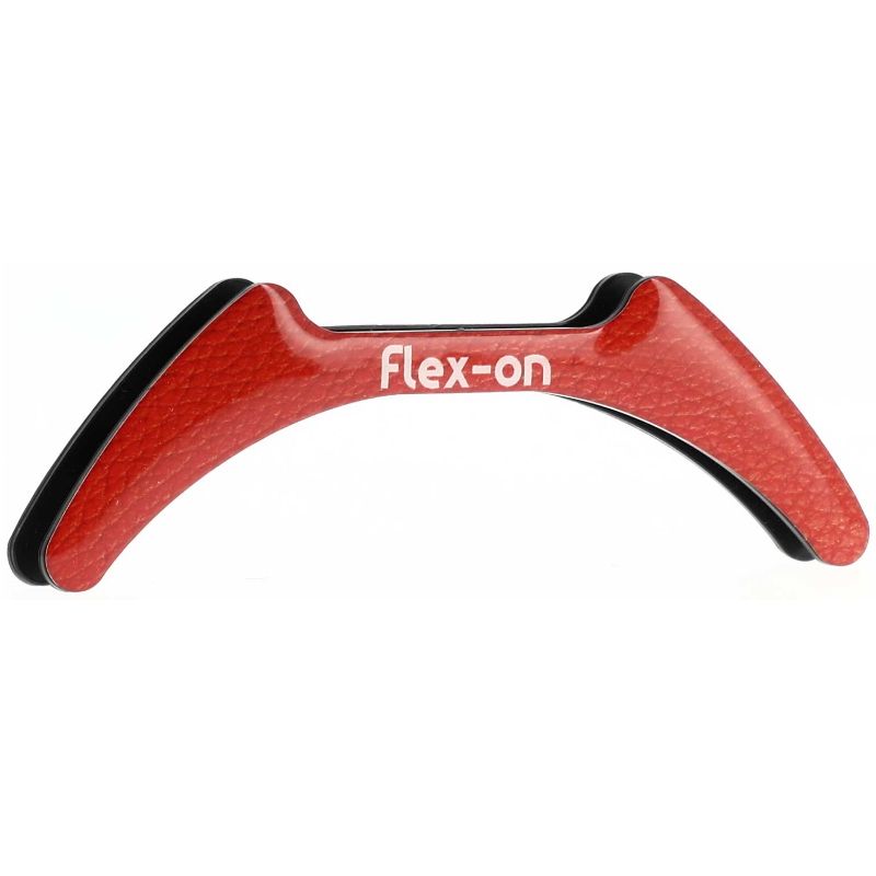 Kit personnalisation étriers Green Composite Flex-On cuir orange - Le Paturon
