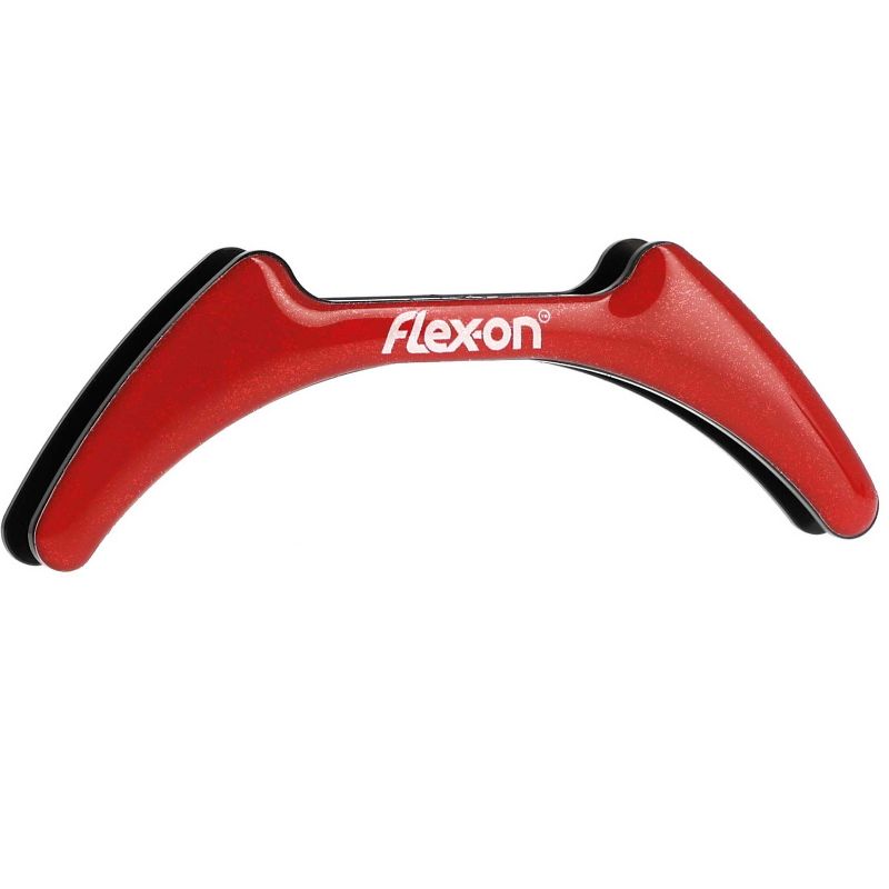 Kit personnalisation étriers Green Composite Flex-On rouge silver - Le Paturon