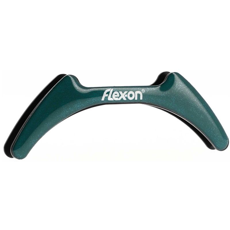 Kit personnalisation étriers Green Composite Flex-On vert anglais silver - Le Paturon