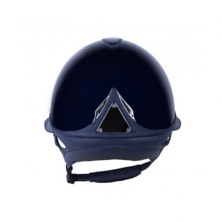 Casque Antarès Vernis Premium Eclipse Strass équitation bleu bleu - Le Paturon