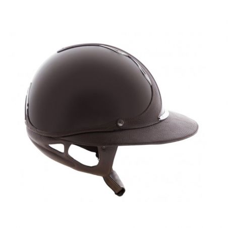 Casque Antarès Vernis Premium Eclipse Strass équitation bison - Le Paturon