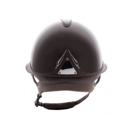 Casque Antarès Vernis Premium Eclipse Strass équitation bison - Le Paturon