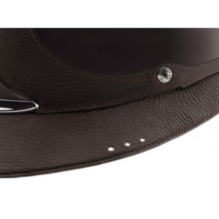 Casque Antarès Vernis Premium Eclipse Strass équitation bison - Le Paturon