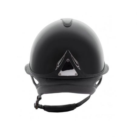 Casque Antarès Vernis Premium Eclipse Strass équitation gris - Le Paturon