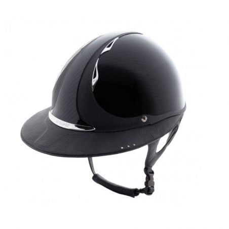 Casque Antarès Vernis Premium Eclipse Strass équitation carbone - Le Paturon