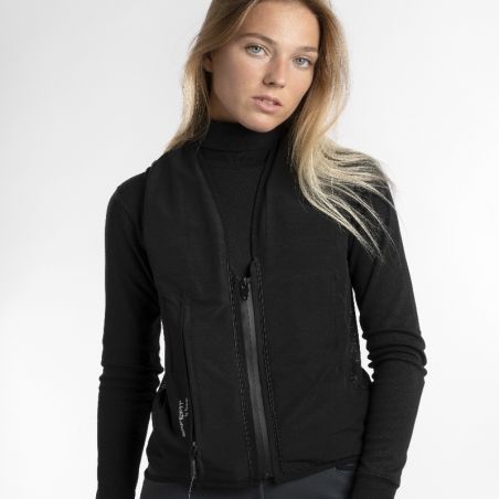Gilet airbag cavalier Safefit Seaver équitation noir - Le Paturon