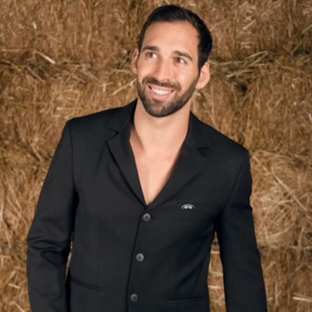 Veste de concours GPA Naska unie équitation noir - Le Paturon