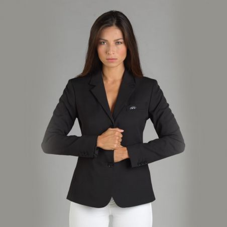 Veste de concours GPA Naska unie équitation noir - Le Paturon
