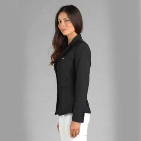 Veste de concours GPA Naska unie équitation noir - Le Paturon
