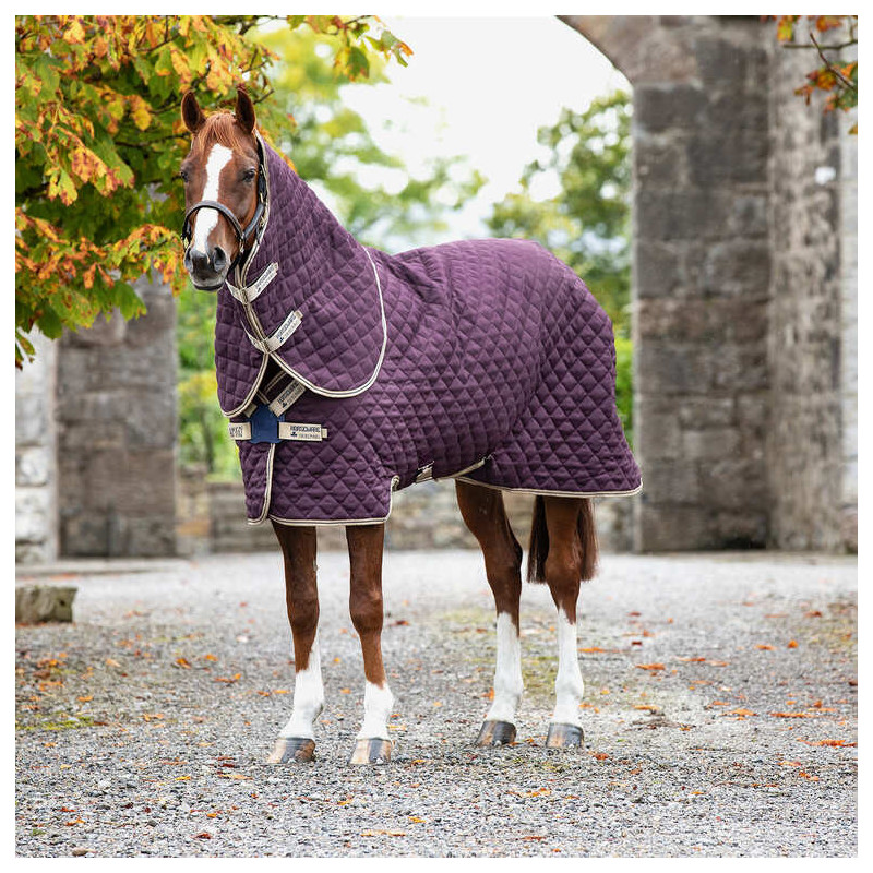 Couverture Horseware Amigo Stable Plus écurie avec couvre cou cheval - Le Paturon