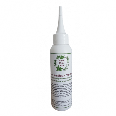 Lotion oreille Vital Herbs chien et chat - Le Paturon