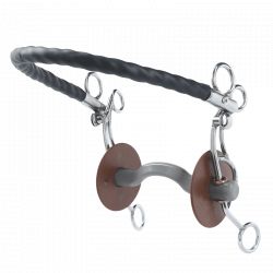 Mors Beris Konnex Tandem US doux avec passage de langue - Le Paturon