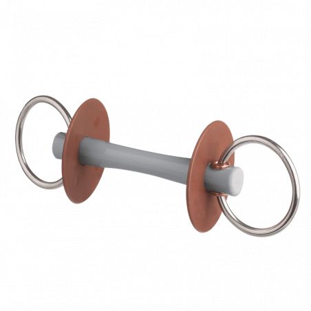 Mors Beris Comfort fin doux anneaux 6cm - Le Paturon