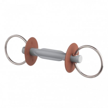 Mors Beris Papillon doux anneaux 7,5cm - Le Paturon