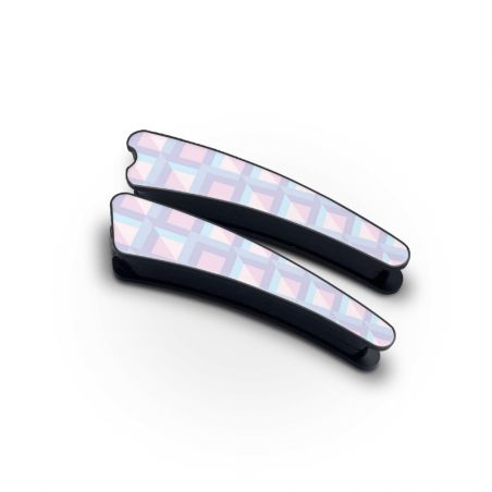 Kit grands magnets Exalte Géométric étrier personnalisable équitation pastel - Le Paturon