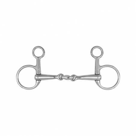 Mors Baucher Waldhausen cheval doublure brisure inox - Le Paturon