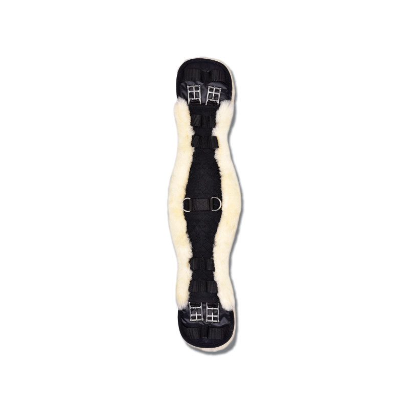 Sangle dressage Waldhausen cheval mouton véritable - Le Paturon