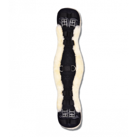 Sangle dressage Waldhausen cheval mouton véritable - Le Paturon