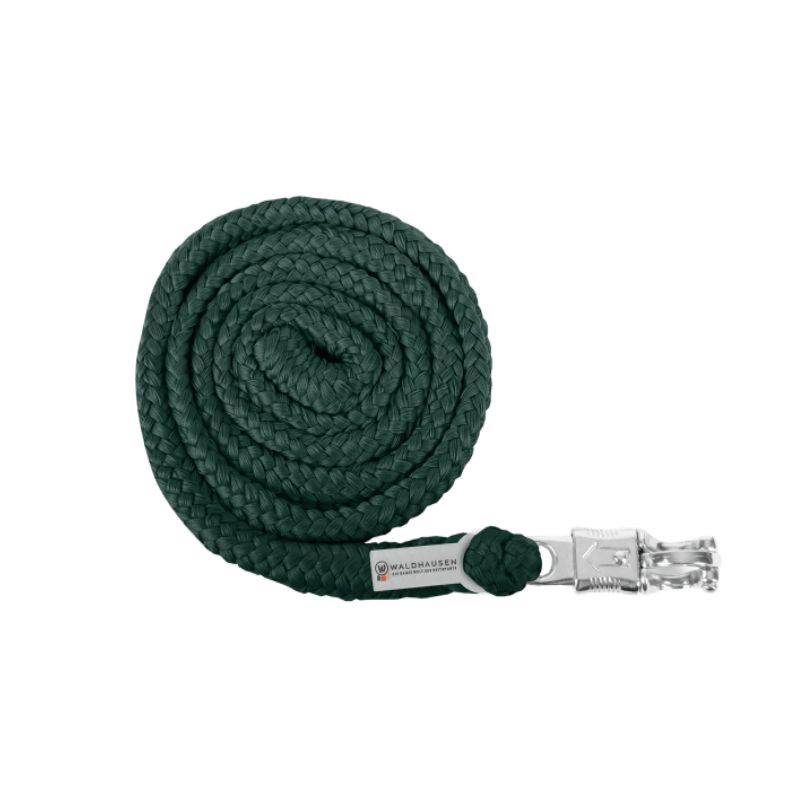 Longe Pour Cheval 2m - Corde Anti-rupture En PP Et Acier, Crochet Et Poignée Antidérapante