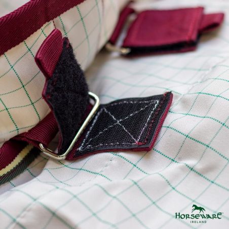 Couverture Aussie Anti-mouche Anti Uv cheval Amigo all rounder Horseware blanc - Le Paturon