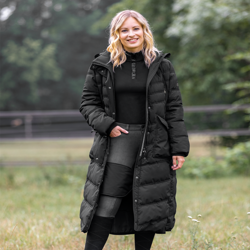 manteau long hiver femme