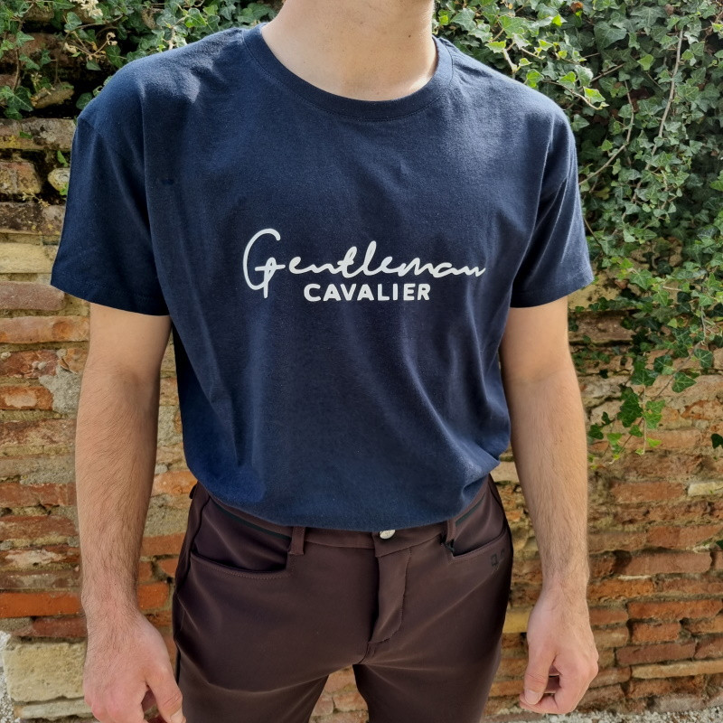 T-shirt Gentleman Cavalier homme équitation - Le Paturon