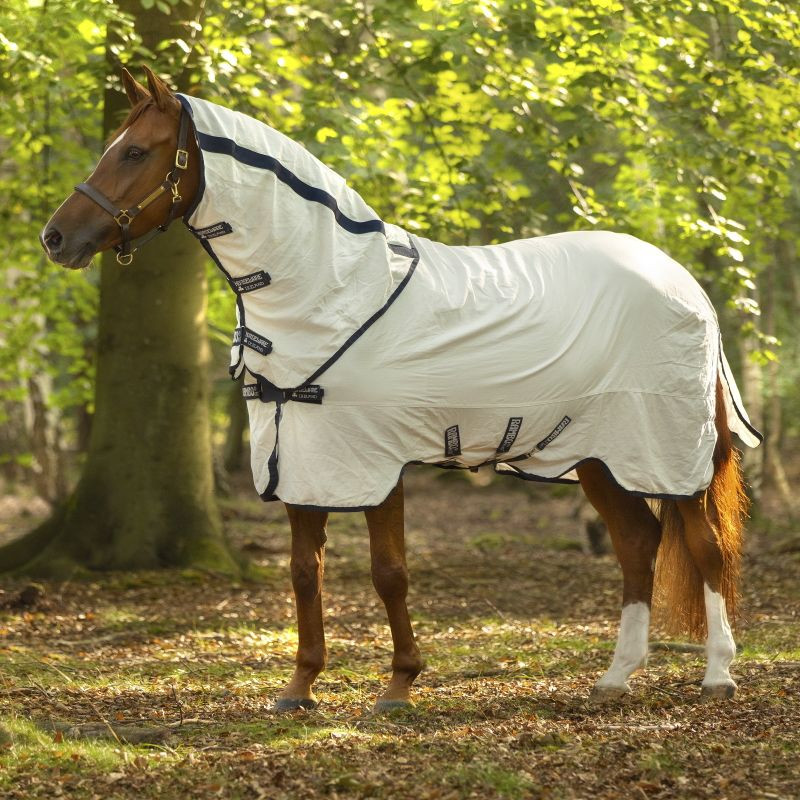 Chemise anti-mouche et anti-UV Natura Rambo Horseware avec couvre-cou cheval - Le Paturon