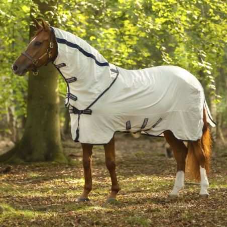 Chemise anti-mouche et anti-UV Natura Rambo Horseware avec couvre-cou cheval - Le Paturon