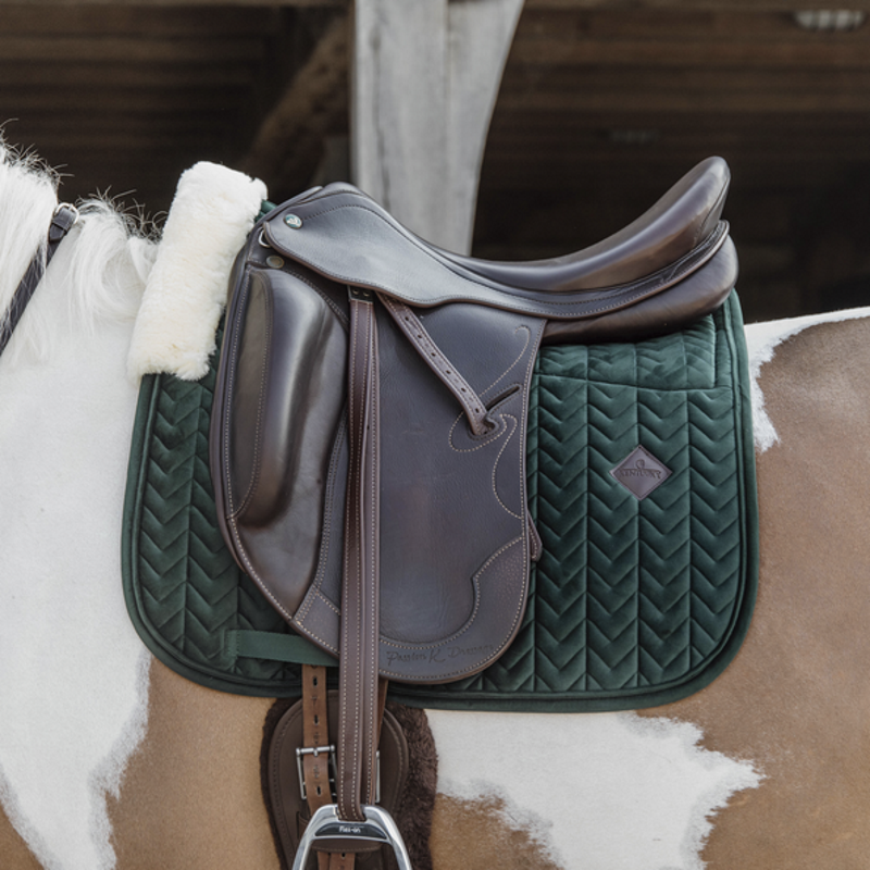 Tapis velvet skin friendly Kentucky Horsewear peau de mouton - Le Paturon