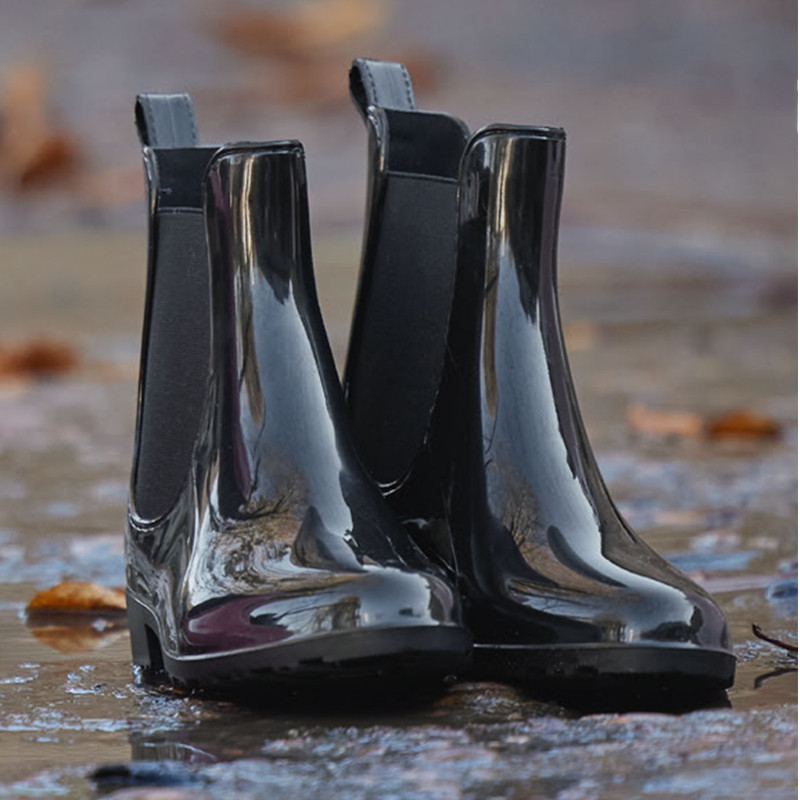 Boots équitation Shiny ELT synthétique - Le Paturon