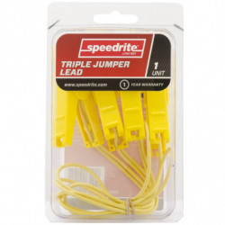 Pinces crocodile triple Speedrite pour raccordement clôture cheval lot de 4 - Le Paturon
