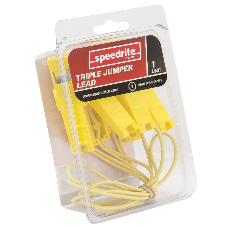 Pinces crocodile triple Speedrite pour raccordement clôture cheval lot de 4 - Le Paturon