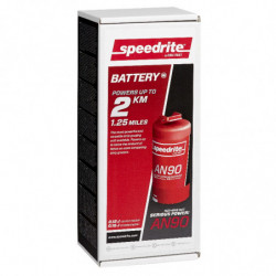 Electrificateur sur batterie Speedrite AN90 12V avec pied clôture cheval - Le Paturon
