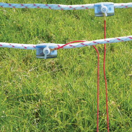 Raccord de jonction cordelette/fil et tresse Speedrite clôture cheval - Le Paturon