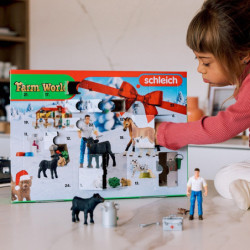 Calendrier de l'Avent Farm World 2 Schleich figurines - Le Paturon