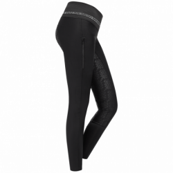 Legging ELT Emma fond silicone femme et enfant équitation mi-saison - Le Paturon