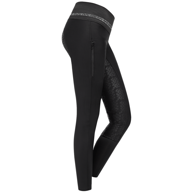 Legging ELT Emma fond silicone femme et enfant équitation mi-saison - Le Paturon