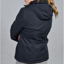 Parka Jamit Harcour réversible hiver femme équitation noir - Le Paturon
