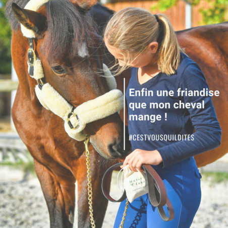 Natural'Crackers Top Natural'Innov friandises cheval forme et immunité - Le Paturon
