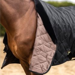 Couverture Waldhausen Exclusive 50g transport et show cheval noir - Le Paturon