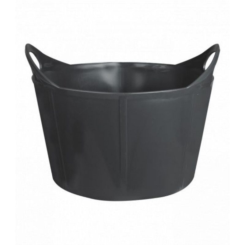 Seau flexible Waldhausen Flexi 17L bac à eau cheval gris - Le Paturon