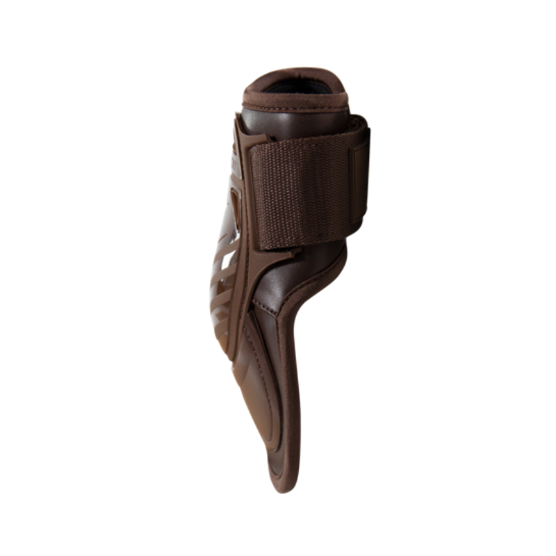 Protège-boulets Kentucky Horsewear Deep velcro long cheval marron - Le Paturon