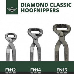 Pince à corne Diamond FN15 sabot cheval - Le Paturon