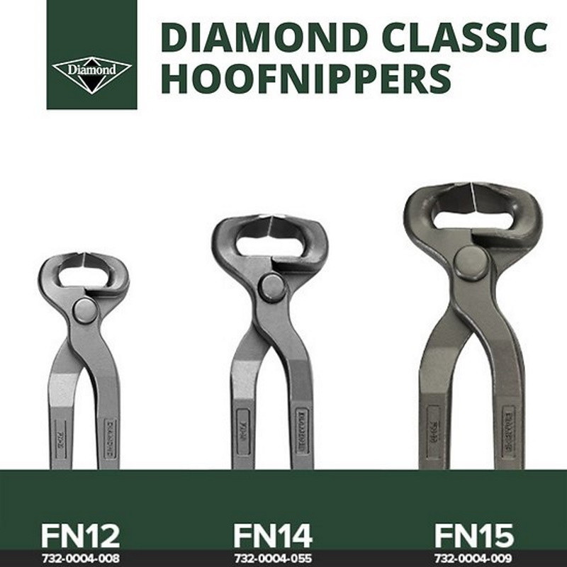 Pince à corne Diamond FN15 sabot cheval - Le Paturon