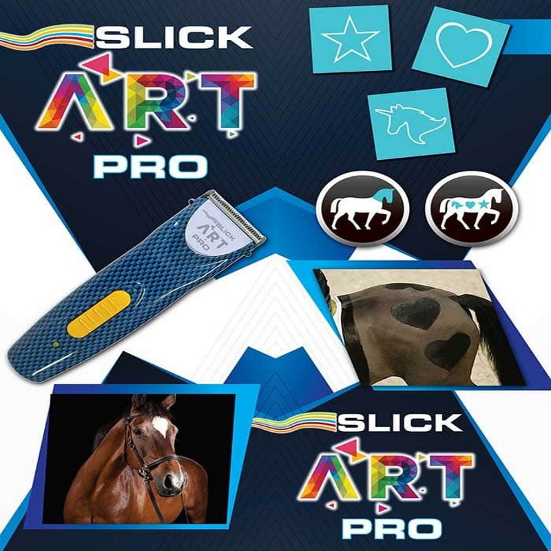 Tondeuse de finition Liveryman Slick Art Pro design équin cheval sur batterie - Le Paturon
