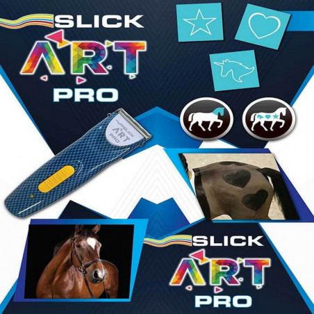 Tondeuse de finition Liveryman Slick Art Pro design équin cheval sur batterie - Le Paturon